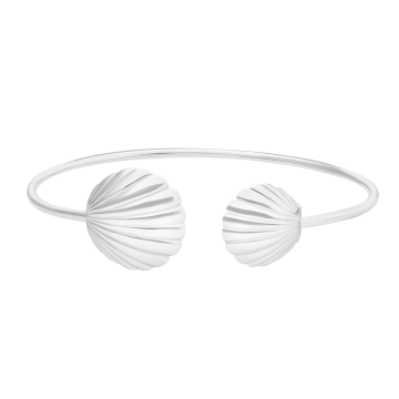 Bransoleta mankietowa Venus posrebrzana