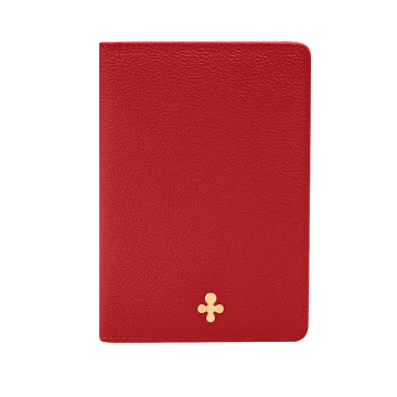 Etui na paszport w kolorze czerwonym