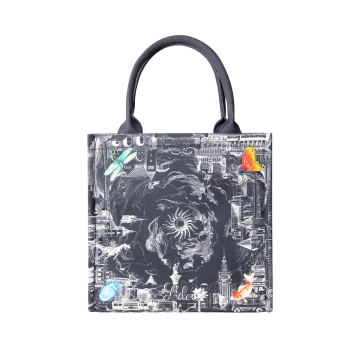 Shopper Opowieść 48.4 z tkaniny Canvas, granatowy