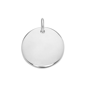 Medalik 1 cm srebrny