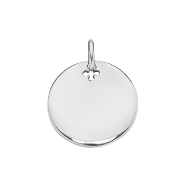 Medalik 2 cm srebrny