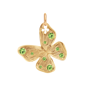 Zawieszka Papillon 2 cm pozłacana