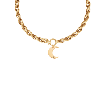 Naszyjnik Łańcuch No.2 o długości 40 cm z zawieszką Lune