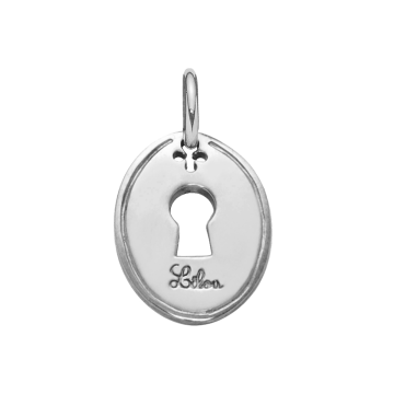 Zawieszka Sekret 1,5 cm, srebrna