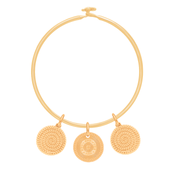 Bransoletka Penelope z 3 zawieszkami Boho