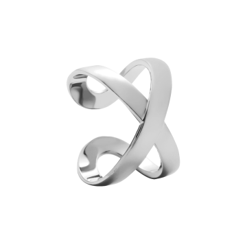 Pierścionek Infinity posrebrzany