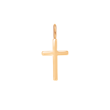 Zawieszka krzyżyk 1,5 cm pozłacana