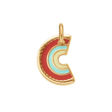 Zawieszka Rainbow pozłacana 1,5 cm 