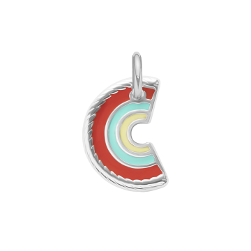 Zawieszka Rainbow posrebrzana 1,5 cm 