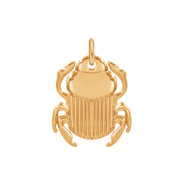 Skarabeusz 1,5 cm pozłacany