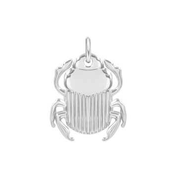 Skarabeusz 1,5 cm posrebrzany