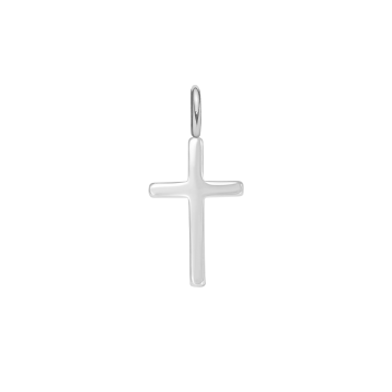 Zawieszka krzyżyk 1,5 cm posrebrzana