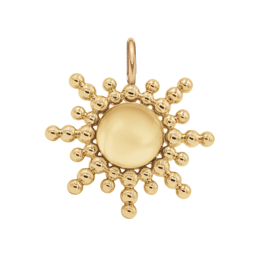 Zawieszka Sun 1,5 cm pozłacana