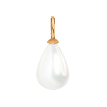 Zawieszka Pearls pozłacana 1 cm
