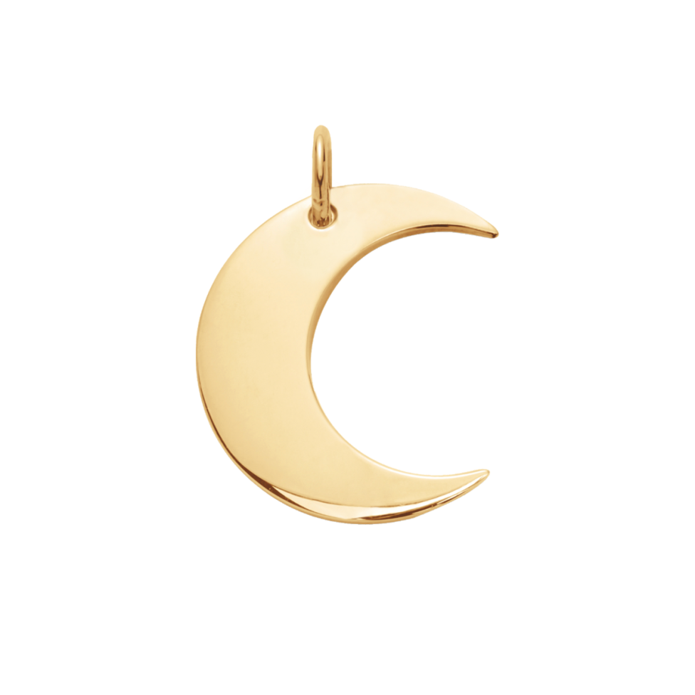 Zawieszka Lune pozłacana 1,5 cm