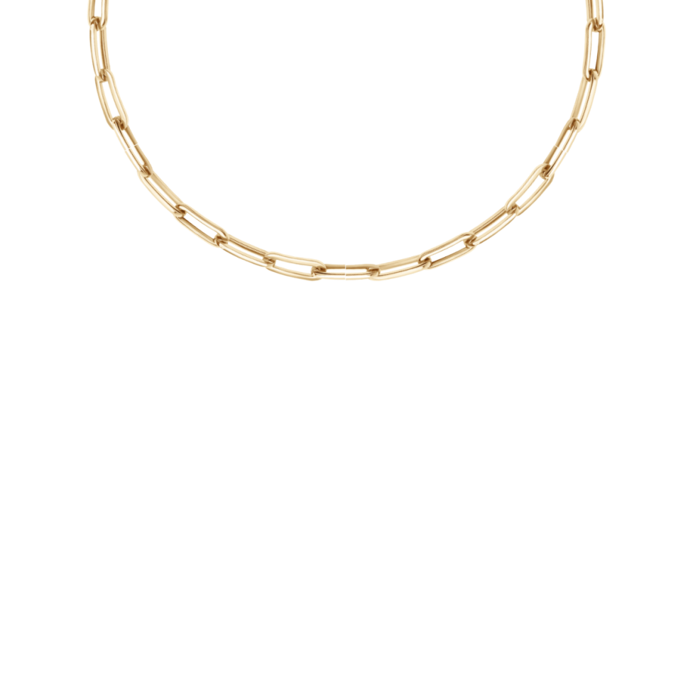 Naszyjnik Łańcuch No.7 pozłacany 45 cm