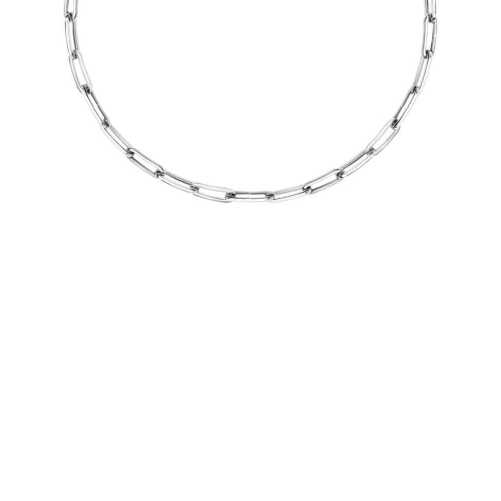 Naszyjnik Łańcuch No.7 posrebrzany 40 cm