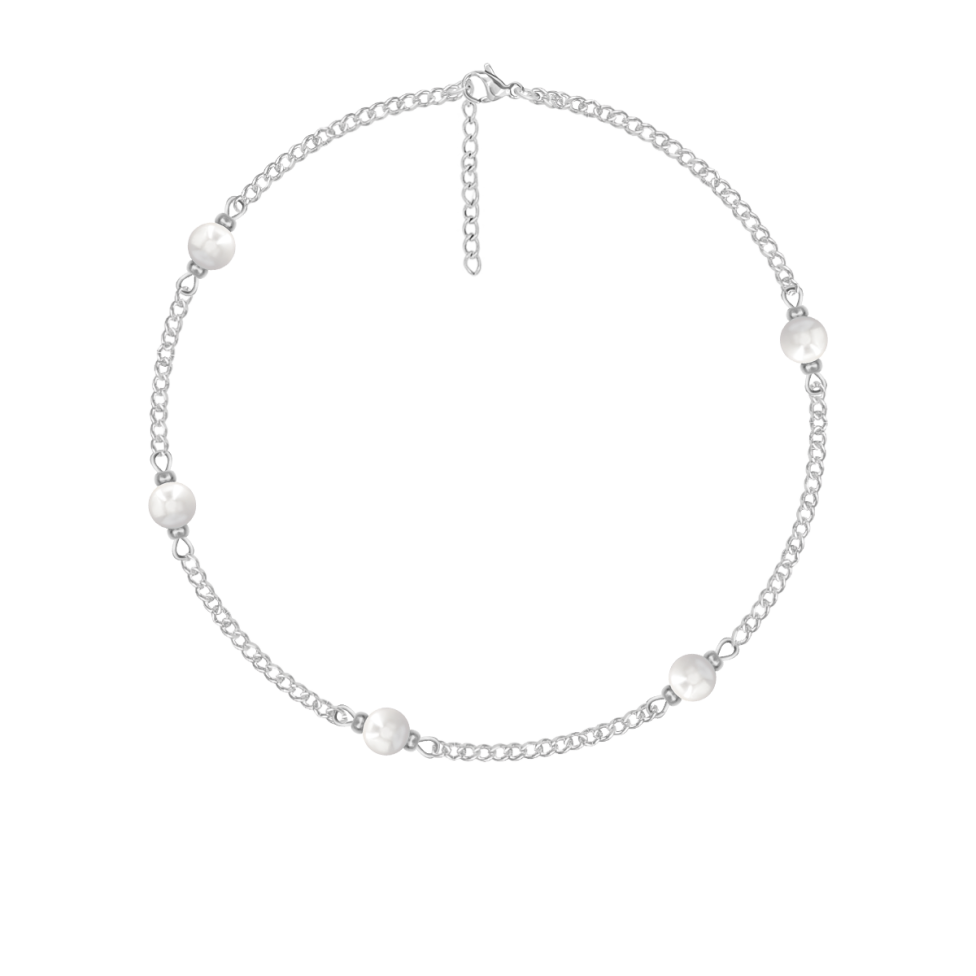 Bransoletka Pearls posrebrzana