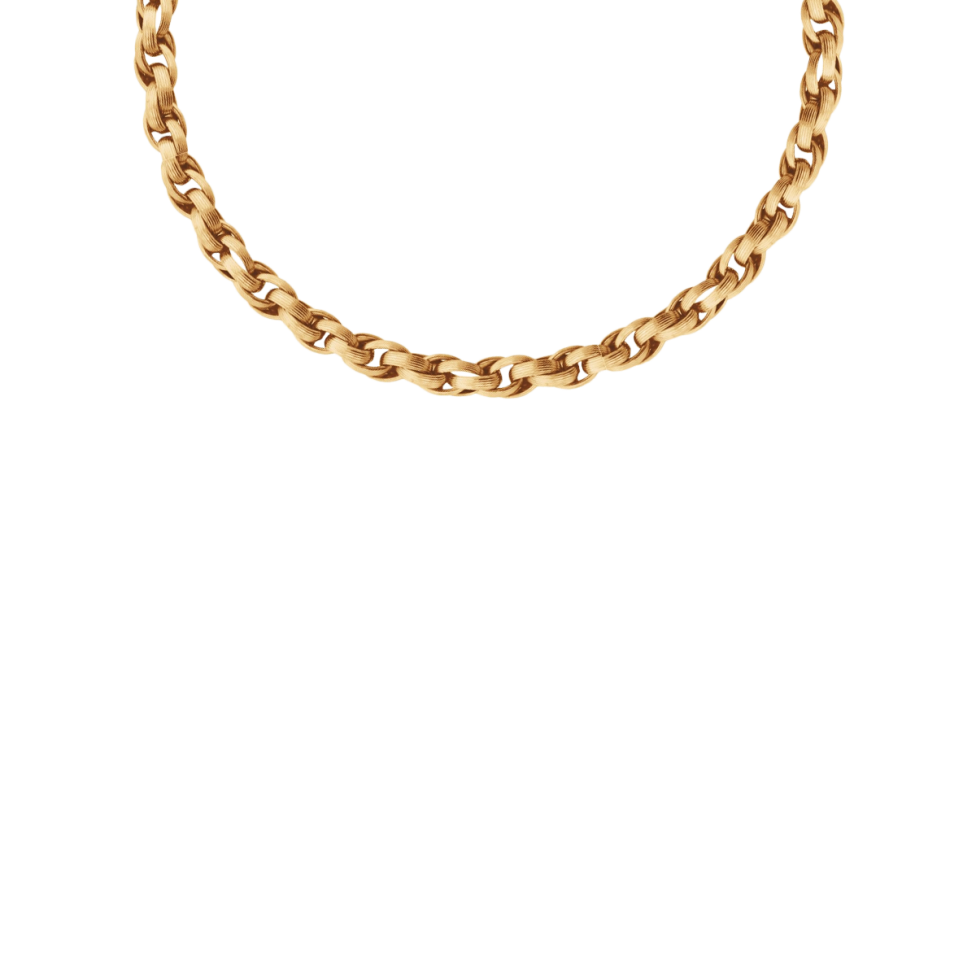 Naszyjnik Łańcuch No.2 pozłacany, 60 cm