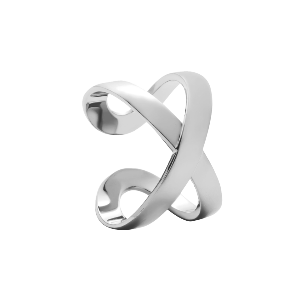 Pierścionek Infinity posrebrzany