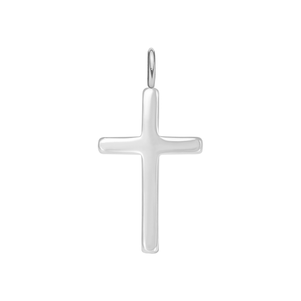 Zawieszka krzyżyk 2,2 cm posrebrzana
