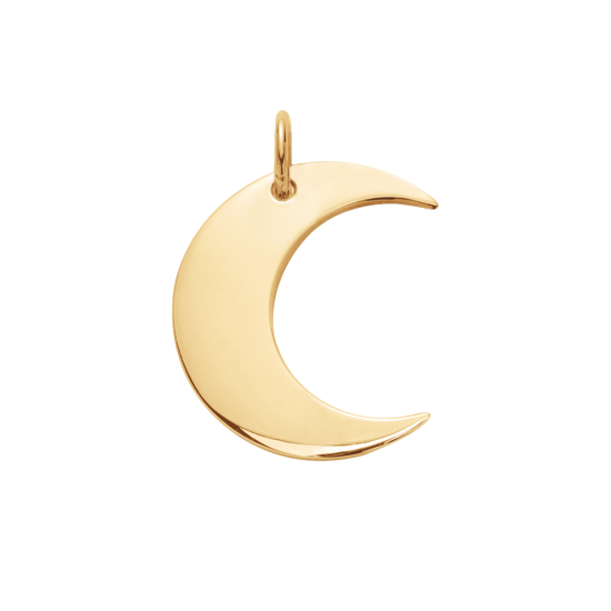 Zawieszka Lune pozłacana 1,5 cm