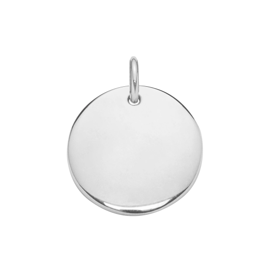 Medalik 1,5 cm posrebrzany