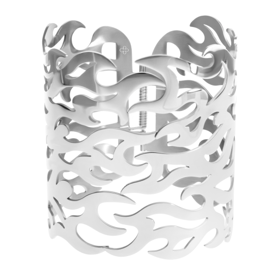 Bransoletka mankietowa Płomień miłości, 66 mm, SR