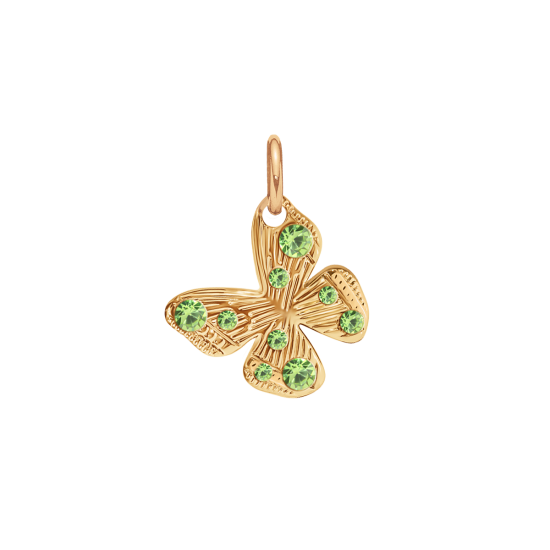 Zawieszka Papillon 1 cm pozłacana