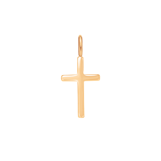 Zawieszka krzyżyk 1,5 cm pozłacana