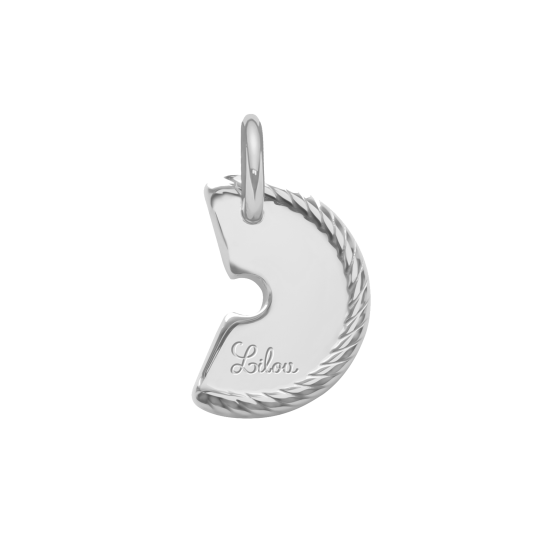 Zawieszka Rainbow posrebrzana 1,5 cm