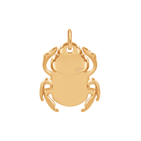 Skarabeusz 1,5 cm pozłacany