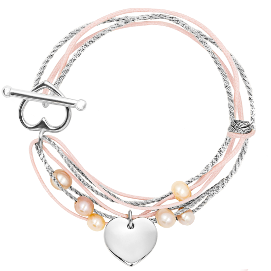 Bransoletka Only You posrebrzana