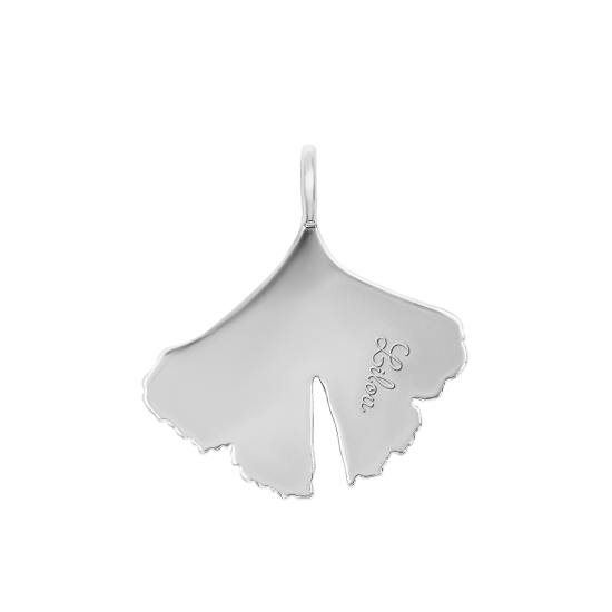 Zawieszka Ginko posrebrzana