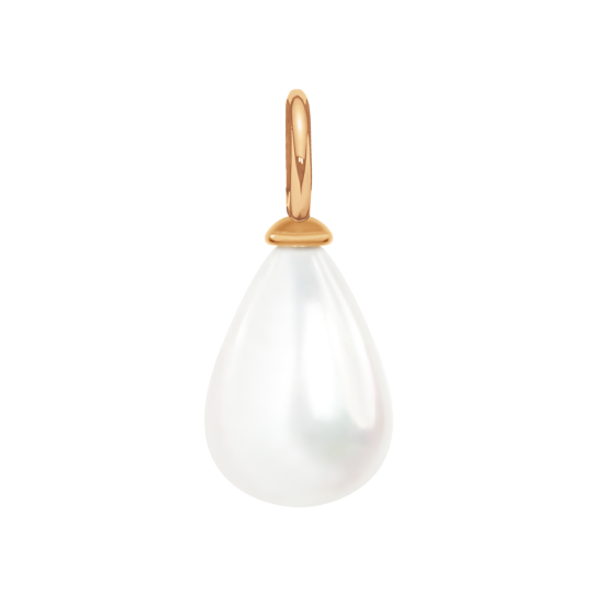 Zawieszka Pearls pozłacana 1 cm