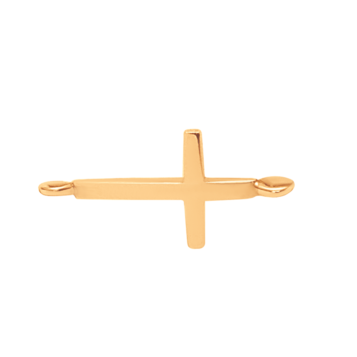 Krzyżyk 1,5 cm pozłacany
