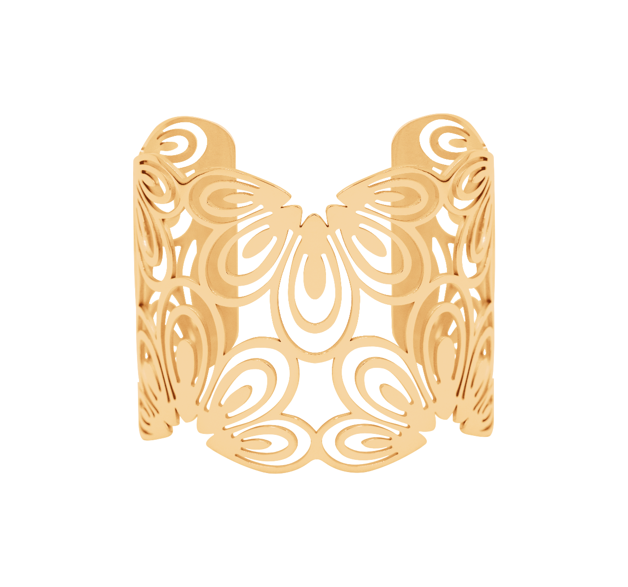 Personalizowana bransoleta Paw pozłacana
