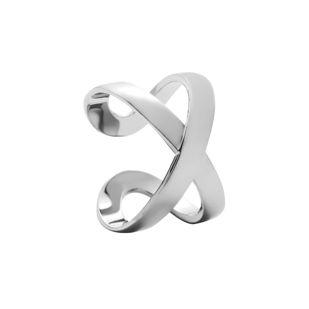 Pierścionek Infinity posrebrzany
