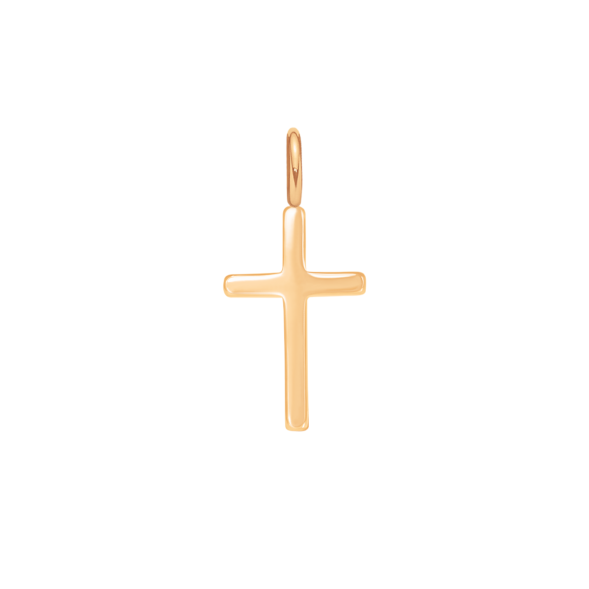 Zawieszka krzyżyk 1,5 cm pozłacana