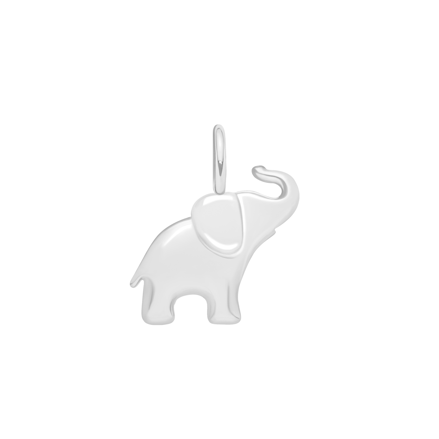   Słoń 1,4 cm posrebrzany