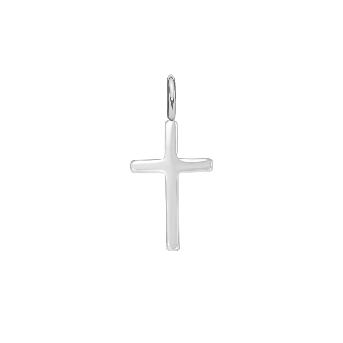 Zawieszka krzyżyk 1,5 cm posrebrzana