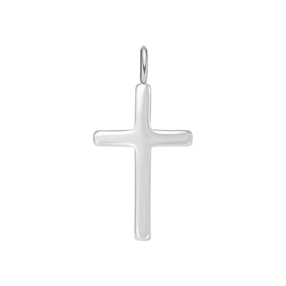 Zawieszka krzyżyk 2,2 cm posrebrzana