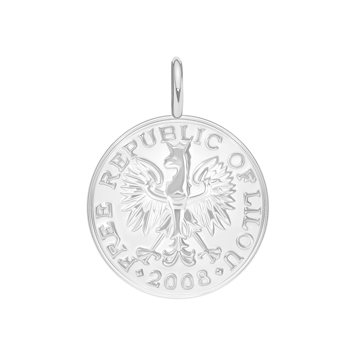 Zawieszka wisząca Moneta, 2 cm, SR