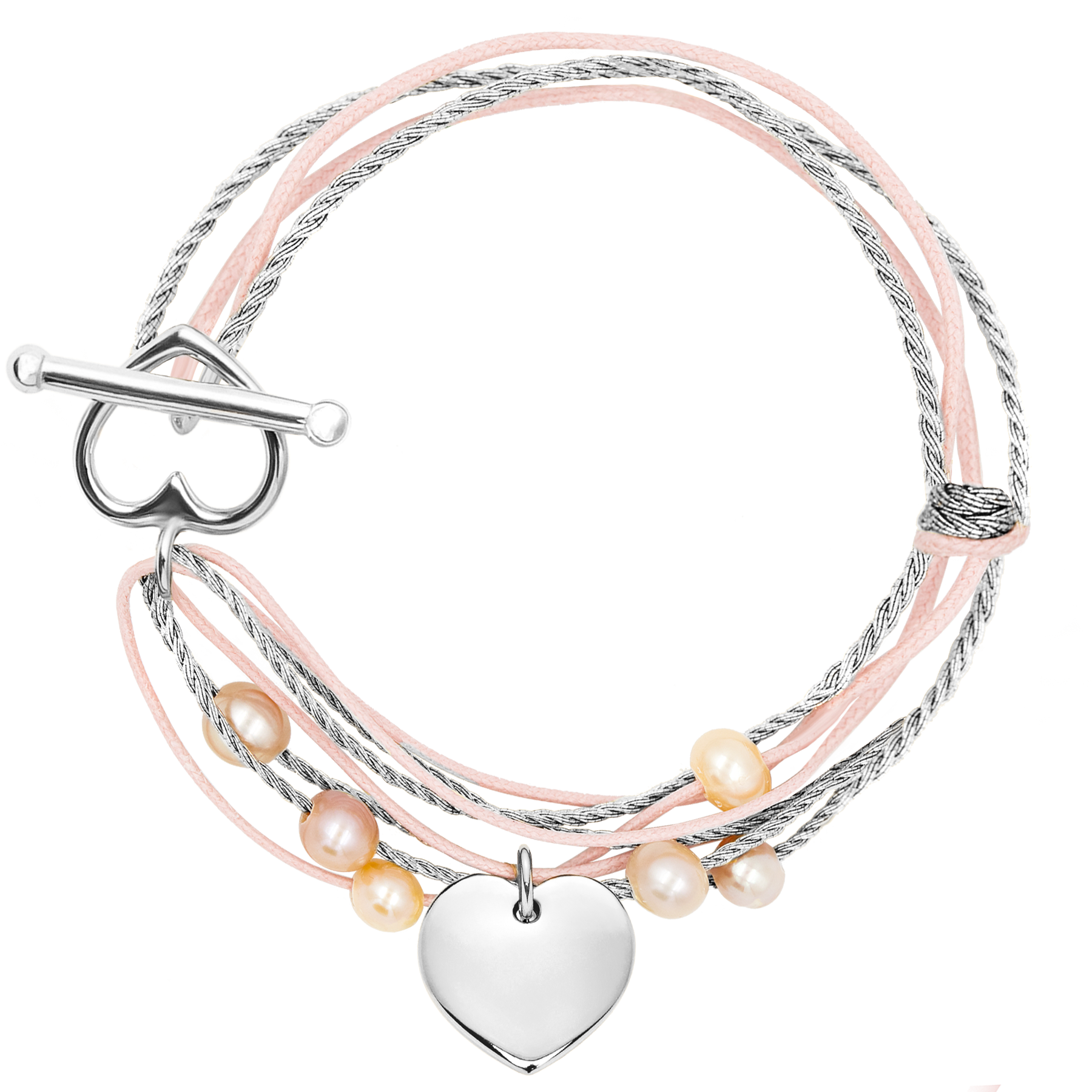 Bransoletka Only You posrebrzana