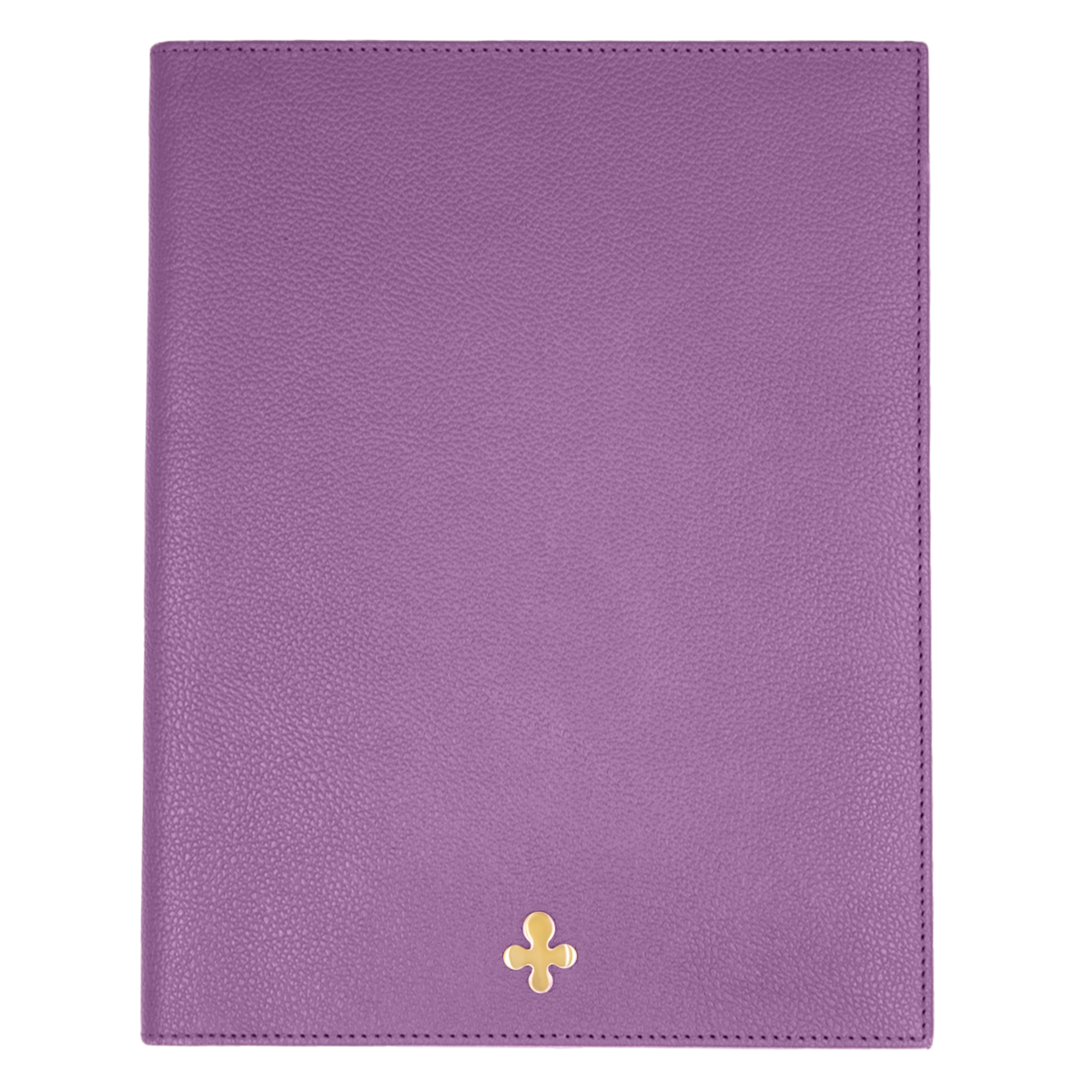 Notes skórzany w kolorze fioletowym