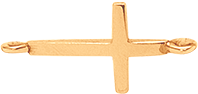 Krzyżyk ze złota próby 585